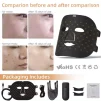 Світлодіодна LED-маска для фототерапії Sillicone LED light Therapy Face Mask  7 спектрів світла 25x33 см - 3