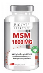 Харчова добавка Biocyte Longevity MSM 1800 mg, 90 шт