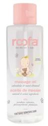 Масажне масло з солодким мигдалем, календулою та пантенолом Roofa Massage oil with Sweet Almond with Calendula and Panthenol, 100 мл