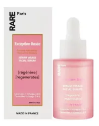 Восстанавливающая сыворотка для лица с церамидами, омега 3 и 6 RARE Paris Exception Rosee Regenerating Face Serum, 30 мл