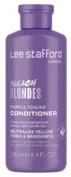 Кондиціонер для освітленого волосся, що тонує Lee Stafford Bleach Blondes Purple Toning Conditioner, 250 мл
