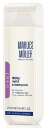 М'який шампунь для щоденного застосування Marlies Moller Strength Daily Mild Shampoo, 200 мл