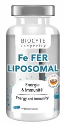Пищевая добавка "Железо" Biocyte Longevity Fe Fer, 30 шт