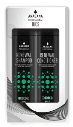 Набор "Восстановление" для поврежденных волос Anagana Professional Renewal Duos