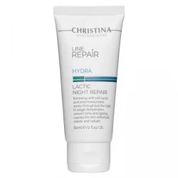 Крем "Нічне відновлення" з молочною кислотою Christina Line Repair Hydra Lactic Night Repair, 60 мл