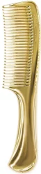 Расческа золотистая с ручкой Janeke