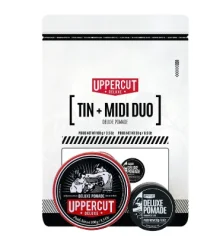 Подарочный набор Uppercut Tin & Midi Duo Deluxe Pomade
