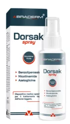Активний протизапальний спрей для тіла DermAfirm Braderm Dorsak Spray, 100 мл