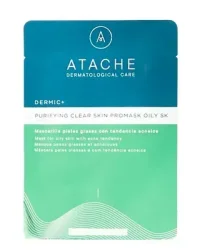 Очищувальна маска для шкіри схильної до акне Atache Dermic Purifying Clear Skin Promask Oily SK, 1 шт