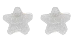 Набор крабиков "Silver Tinsel" Emi Jay Baby Star Clip Set In Silver Tinsel