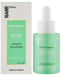 Увлажняющая сыворотка для лица с гиалуроновой кислотой и скваланом RARE Paris Elixir Intense Nourishing Face Serum, 30 мл