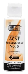 Лосьйон з бензоїл пероксидом проти акне і постакне  GlyMed Plus Skin Medication No. 5, 118 мл