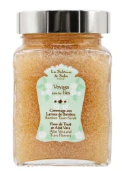 Скраб для тіла з бамбуком La Sultane de Saba Voyage Iles Bamboo Tears Scrub Aloe Vera and Tiare Flowers, 300 мл