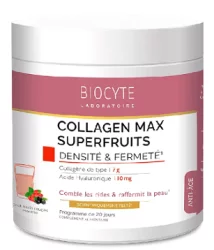 Добавка диетическая,  бустер, коллаген 7 г + ГК + витамины Biocyte Collagen Max Superfruits, 20 x 13 гр