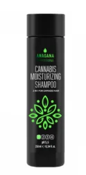 Шампунь «Зволожуючий з маслом канабіка» для пошкодженого волосся Anagana Cannabis Moisturing Shampoo, 250 мл