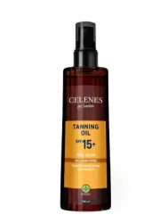 Олія для засмаги Celenes Tanning Oil SPF 15, 200 мл