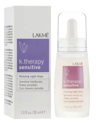 Ночные капли для чувствительной кожи головы Lakme K.Therapy Sensitive Relaxing Night Drops, 30 мл