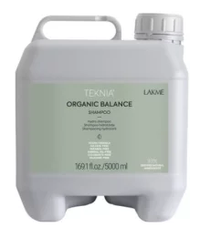 Зволожуючий безсульфатний шампунь для волосся Lakme Teknia Organic Balance Shampoo, 5000 мл