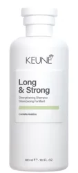Зміцнюючий шампунь для пошкодженого волосся Keune Long & Strong Strengthening Shampoo, 300 мл