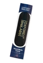 Пластмассовая расческа ручной работы в наборе с пилочкой для ногтей Oxford Biolabs