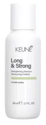 Зміцнюючий шампунь для пошкодженого волосся Keune Long & Strong Strengthening Shampoo, 80 мл