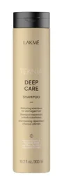 Восстанавливающий шампунь Lakme Teknia Deep Care Shampoo для поврежденных и сухих волос, 300 мл.