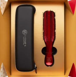 Набір зі щіткою для волосся та шкіри голови S-Heart-S Scalp Brush (Premium Red Gift box)