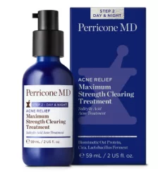Крем-бустер для проблемной кожи лица с салициловой кислотой Perricone MD Blemish Relief Ultra-Boost Clearing Treatment, 59 мл
