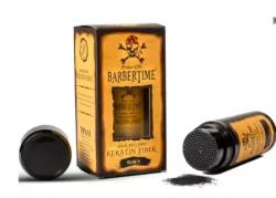 Пудра для волос Barbertime Hair Building Fiber Black, 21 г