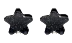Набор крабиков  "Black Tinsel" Emi Jay Baby Star Clip Set In Black Tinsel