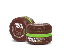 Віск для укладання волосся Nishman Hair Styling Wax 08 Matte, 150 мл