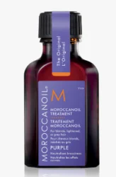 Відновлювальна олія Moroccanoil Treatment Purple для світлого, освітленого або сивого волосся, 50 мл