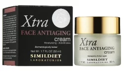 Антивозрастной крем для лица с гиалуроновой кислотой Simildiet Laboratorios Xtra Face Antiaging Cream, 250 мл