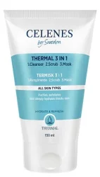 Термальна очищувальна пілінг-маска 3в1 Celenes, 150 мл