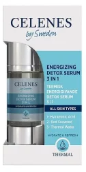 Термальна енергетична детокс сироватка 3 в 1 Celenes, 30 мл