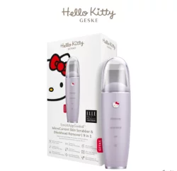 Мікрострумовий скрабер для шкіри та усунення чорних точок Geske MicroCurrent Skin Scrubber&Blackhead Remover 9 в 1 HK Purple