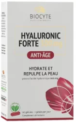 Харчова добавка з гіалуроновою кислотою, 300мг Biocyte Hyaluronic Forte, 30 шт