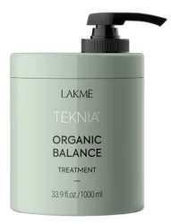 Інтенсивна зволожуюча маска для всіх типів волосся Lakme Teknia Organic Balance Treatment, 1000 мл