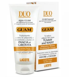 Крем для живота та талії Guam Duo Pancia, що розігріває, Girovita Crema Forte Azione Calda, 150 мл