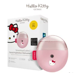 Електронний освіжувач для зволоження обличчя Geske Facial Hydration Refresher 4 в 1 by Hello Kitty HK Pink
