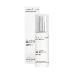  Антивозрастная сыворотка для лица на основе цветов алоэ вера Santaverde 30 мл