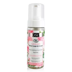 Очищаюча пінка для сухої шкіри обличчя з екстрактом троянди 150 мл