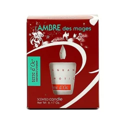 Ароматична свічка «Магічний бурштин» Terre d’Oc