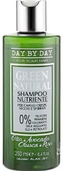 Шампунь поживний для кучерявого сухого та пошкодженого волосся Alan Jey Green Natural Shampoo, 250 мл