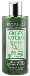 Маска для всех типов волос с алоэ вера и маслом карите Alan Jey Green Natural Hair Mask, 250 мл