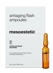 Омолоджуючі ампули Mesoestetic Antiaging Flash, 10 х 2 мл