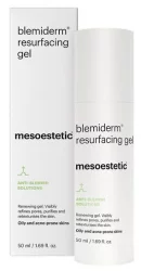 Відновлюючий та ретекстуруючий гель для комбінованої, жирної, схильної до акне шкіри  Mesoestetic Anti-Blemish Solutions Blemiderm Resurfacing Gel, 50 мл
