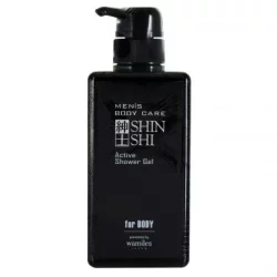 Тонізируючий чоловічий гель для душа Men's Body Care Active Shower Gel "SHINSHI" 500 мл