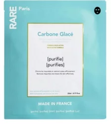 Тканинна маска, що очищає, Rare Paris Carbone Glacé Purifying Face Mask, 1 шт