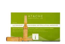 Ампулы с антиоксидантом и глутатионом Atache Antioxidant & Glutathione Antipollution Ampoules, 10x2 мл